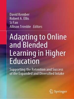 cover image of Adapting to Online and Blended Learning in Higher Education